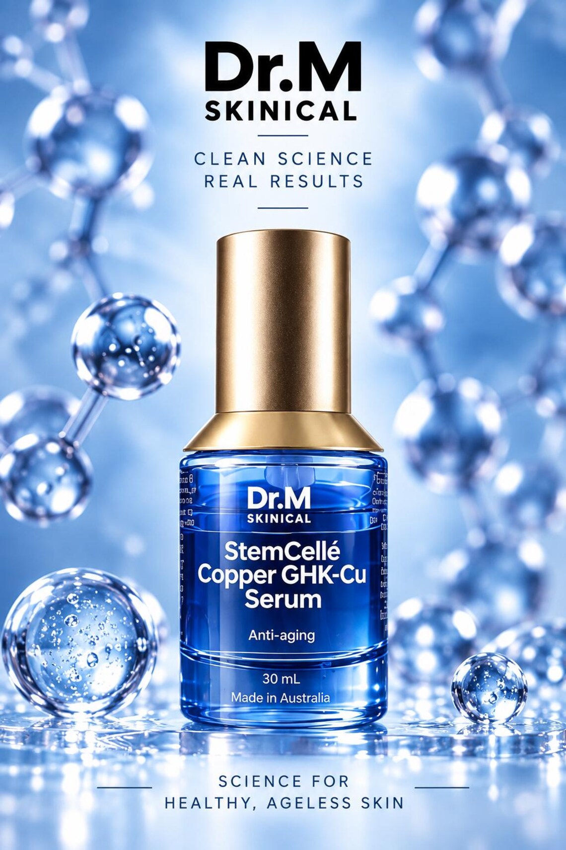 StemCellé Copper GHK-Cu Serum | Firm + Renew