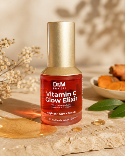 Dr M SKINICAL Vitamin C Glow Elixir bottle